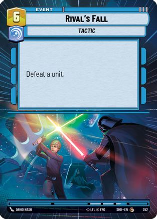 Rival's Fall (Hyperspace) (352) - SOTG - Common - Foil