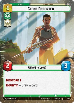 Clone Deserter (Hyperspace) (364) - SOTG - Common - Foil
