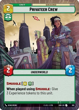 Privateer Crew (Hyperspace) (382) - SOTG - Uncommon