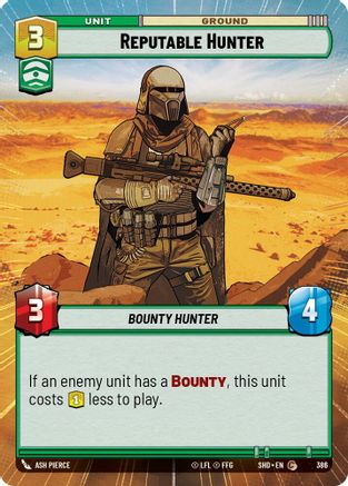 Reputable Hunter (Hyperspace) (386) - SOTG - Common