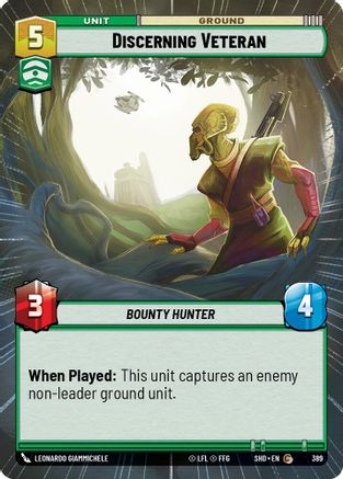 Discerning Veteran (Hyperspace) (389) - SOTG - Common