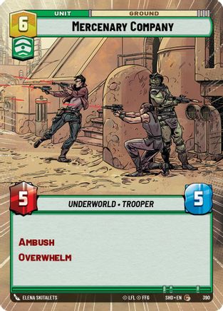 Mercenary Company (Hyperspace) (390) - SOTG - Common - Foil