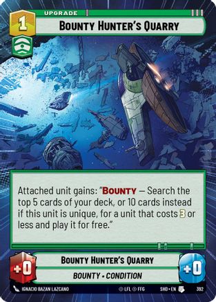 Bounty Hunter's Quarry (Hyperspace) (392) - SOTG - Uncommon