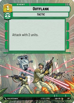 Outflank (Hyperspace) (397) - SOTG - Common - Foil