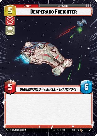 Desperado Freighter (Hyperspace) (421) - SOTG - Common