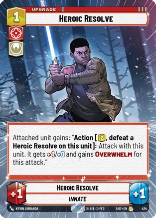 Heroic Resolve (Hyperspace) (424) - SOTG - Rare