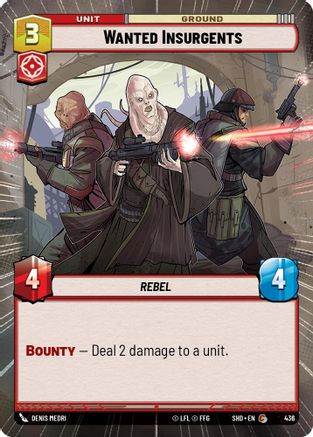 Wanted Insurgents (Hyperspace) (436) - SOTG - Common