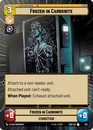 Frozen in Carbonite (Hyperspace) (462) - SOTG - Uncommon - Foil