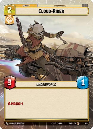 Cloud-Rider (Hyperspace) (478) - SOTG - Common - Foil