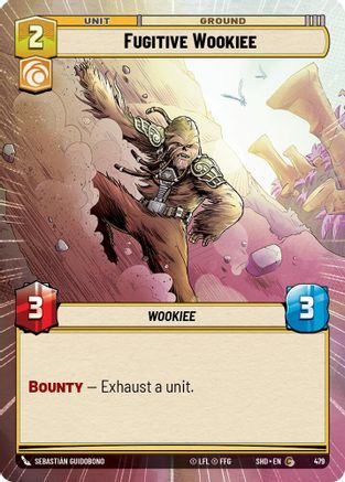 Fugitive Wookiee (Hyperspace) (479) - SOTG - Common - Foil