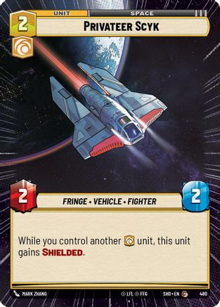 Privateer Scyk (Hyperspace) (480) - SOTG - Common - Foil