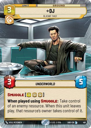 DJ - Blatant Thief (Hyperspace) (481) - SOTG - Legendary - Foil