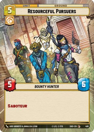 Resourceful Pursuers (Hyperspace) (486) - SOTG - Common - Foil