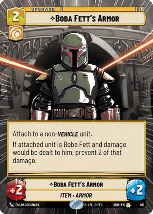Boba Fett's Armor (Hyperspace) (491) - SOTG - Rare