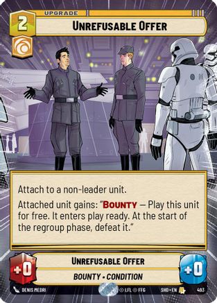 Unrefusable Offer (Hyperspace) (493) - SOTG - Rare - Foil