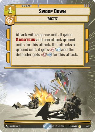 Swoop Down (Hyperspace) (497) - SOTG - Rare