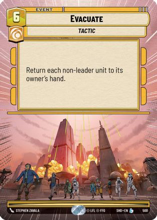 Evacuate (Hyperspace) (500) - SOTG - Legendary