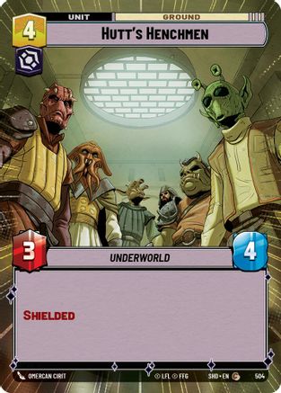 Hutt's Henchmen (Hyperspace) (504) - SOTG - Common - Foil
