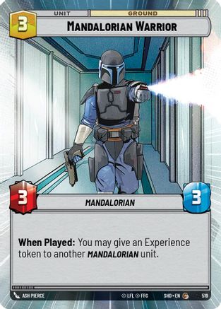 Mandalorian Warrior (Hyperspace) (519) - SOTG - Common - Foil