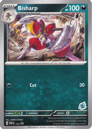 Bisharp - Darkrai Deck (112) - BA2  - Promo