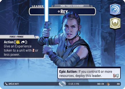 Rey - More Than a Scavenger (Showcase) (266) - SOTG - Common - Foil