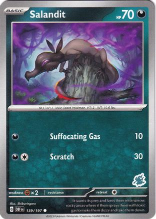 Salandit - Darkrai Deck (139) - BA2  - Common