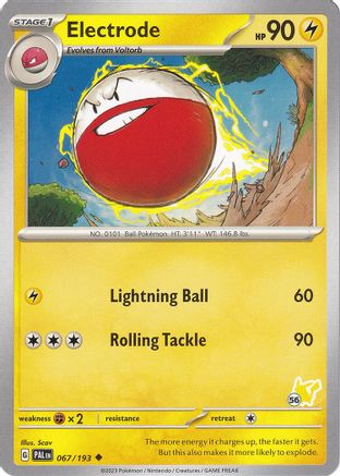 Electrode - Pikachu 56 (067) - BA2  - Uncommon