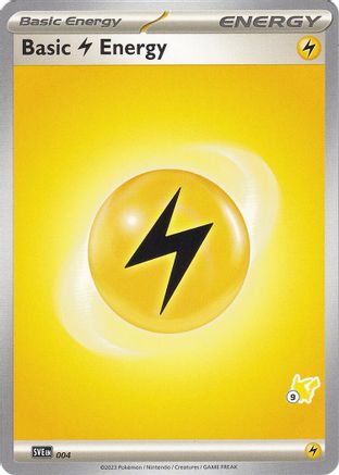 Basic Lightning Energy - Pikachu 9 (004) - BA2  - Common
