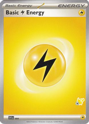 Basic Lightning Energy - Pikachu 12 (004) - BA2  - Common