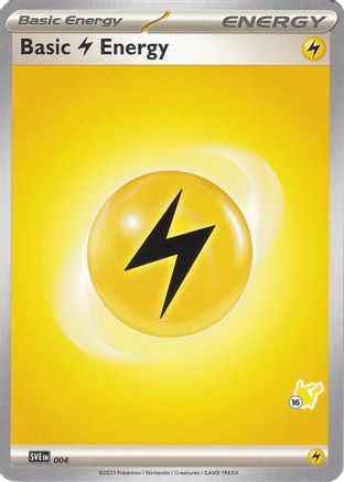Basic Lightning Energy - Pikachu 16 (004) - BA2  - Common