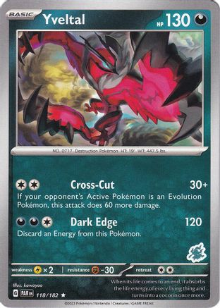 Yveltal - Darkrai Deck (118) - BA2  - Rare