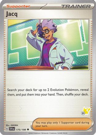 Jacq - Pikachu 51 (175/198) - BA2  - Uncommon