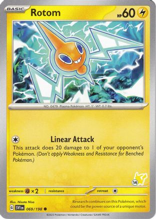 Rotom - Pikachu 14 (069) - BA2  - Common