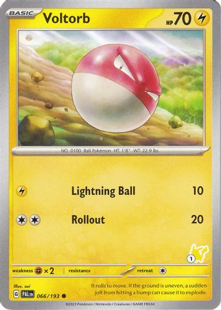 Voltorb - Pikachu 1 (066) - BA2  - Common