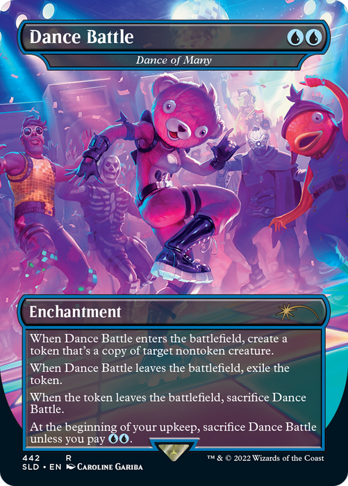 Dance of Many (SLD-442) - rare / Dance Battle (Borderless)
