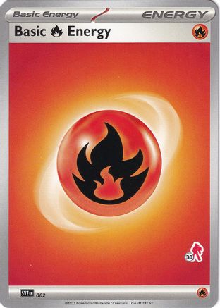 Basic Fire Energy - Armarouge 38 (002) - BA2  - Unconfirmed