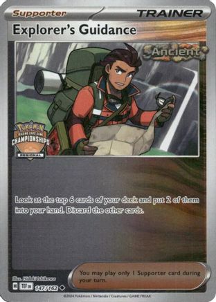 Explorer's Guidance (147/162) - LCC  - Uncommon - Reverse Holofoil