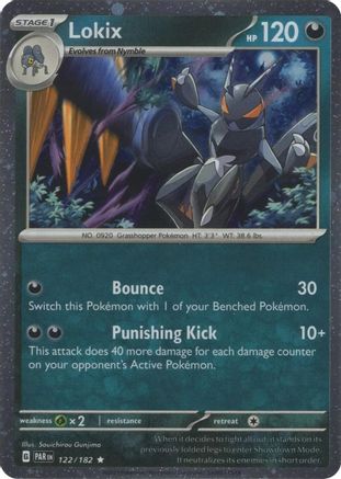 Lokix (122/182) - MCP  - Rare - Holofoil