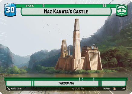 Maz Kanata's Castle // Shield (Hyperspace) (299 // T04) - SOTG - Common
