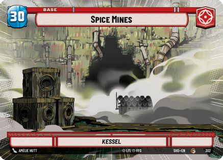 Spice Mines // Shield (Hyperspace) (302 // T04) - SOTG - Common