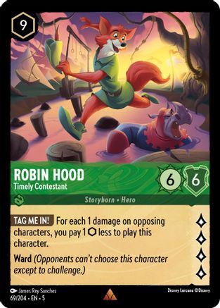 Robin Hood - Timely Contestant VF (69/204) - Rare