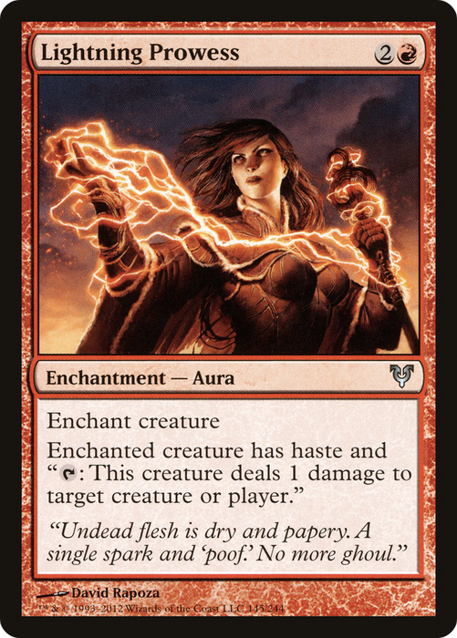 Lightning Prowess (AVR-145) - uncommon