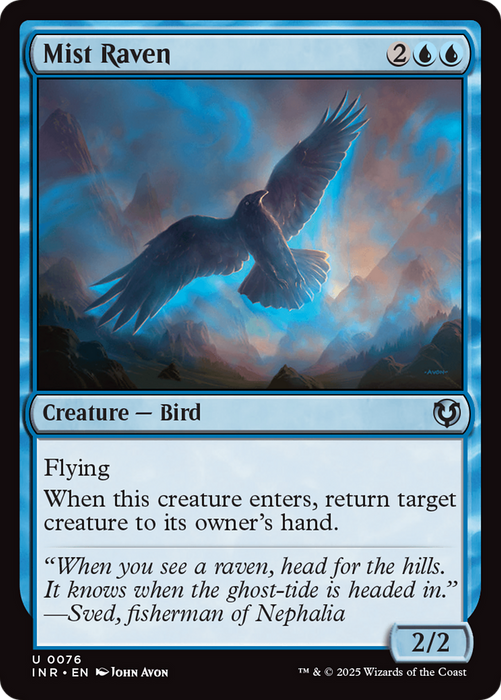 Mist Raven (INR-076) - uncommon - Foil