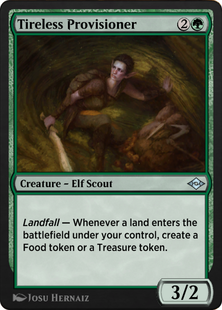 Tireless Provisioner (J21-655) - uncommon