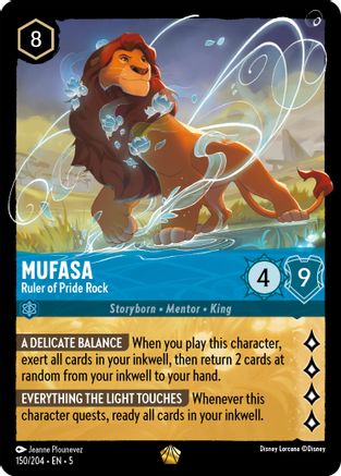 Mufasa - Ruler of Pride Rock (150/204) - Legendary