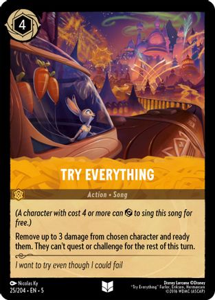 Try Everything (25/204) - Uncommon
