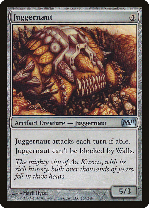 Juggernaut (M11-209) - uncommon