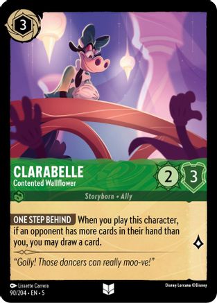 Clarabelle - Contented Wallflower (90/204) - Uncommon