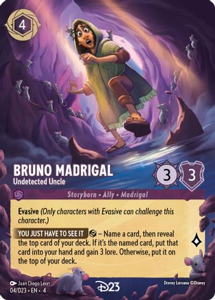 Bruno Madrigal - Undetected Uncle (4) - Promo - Holofoil
