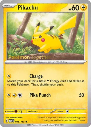 Pikachu (025/165) - MCP  - Promo